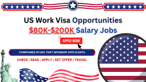 USA visa sponsorship jobs